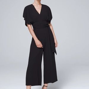 Black Open-Back Jumpsuit